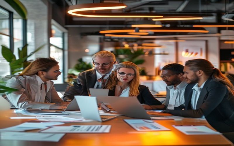 Our consulting team at work